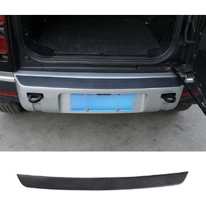 PIUGILH Rear Bumper Protector Guard Trim Cover Compatible with 2020 2021 2022 2023 Land Rover Defender, Scratch Resistant Trunk Door Entry Guards, 1Pcs (Black)