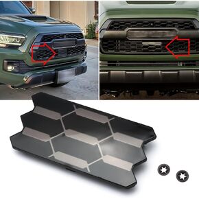 Xotic Tech OE Style Front Grill Garnish Radiator TSS Sensor Cover Replacement OE #53141-35060 Compatible With Toyota Tacoma TRD PRO 2018 2019 2020 2021 2022 2023