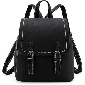 Montana West Small Backpack for Women Vegan Leather Mini Backpack Purse for Women Colorblock Backpack Cute Convertible Shoulder Bag