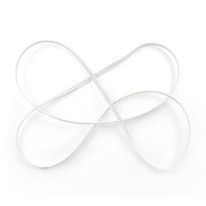 8N7862997Windscreen Wind Deflector Toothed Belt Fit for Audi TT MK1 2001-2006 Roadster 8N7-7862-997 Roof Guide Wind Turbine,Convertible Top Soft Top Rear Replacement Drive Belt