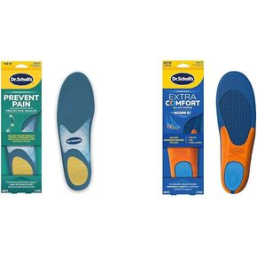 Dr. Scholl's Prevent Pain Lower Body Protective Insoles, 1 Pair, Men's 8-14, Protects Against Foot, Knee, Heel, and Lower Back Pain, Trim to Fit Inserts