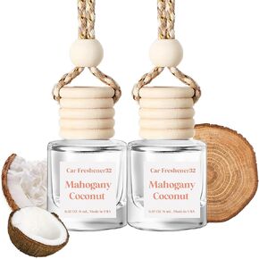 Car Air Freshener Hanging,Cute Air Diffuser for Car, Long Lasting Car Air Fresheners, Car Fresheners for Women, Made in USA(2 Pack)