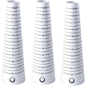 3 Pcs Bracelet Measuring Tool Resin Bracelet Sizer Measuring Tool, Wrist Sizer Bracelet Mandrel Bangle Gauge Sizer for Bracelet Bangle Jewelry Making DIY