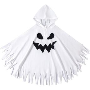 18M-8Y Toddler Halloween Cloak Outfits Kid Halloween Poncho Clothes Boy Girl Halloween Hooded Cloak Holiday Party Top