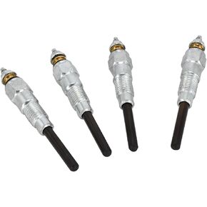 6655233 Glow Plug 4PCS Compatible with Bobcat Skid Steer Loader 743 751 753 763 773 7753 325 328 337 341 5600 645 1600 S150 S175 S185 S160 Track Loader T90 Compatible with Engine V2203