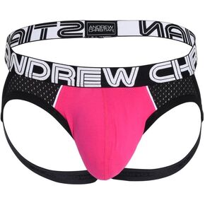 Andrew Christian SHOW-IT® Retro Pop Mesh Frame Jock, Navy