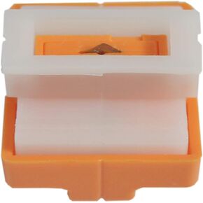 5Pcs Paper Cutter Replacement Blade For Paper Trimmer Blades Office Supplies, Orange