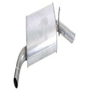 Walker Quiet-Flow SS 53315 Direct Fit Exhaust Muffler Assembly 2.25" Inlet (ID) 2" Outlet (OD) for Buick LeSabre