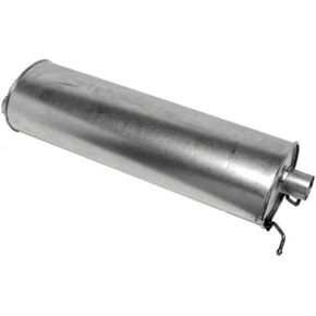 Walker Quiet-Flow SS 21338 Direct Fit Exhaust Muffler 2.5" Inlet (ID) 2.5" Outlet (ID) for Jeep Wrangler