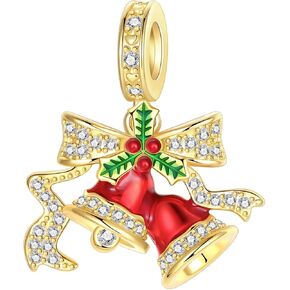 925 Sterling Silver Charms Halloween Charm Christmas Charm fits Bracelets Necklace Pendant Bead Charms Jewelry Gift for Women Family Friends in Kuwait