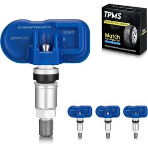 BDFHYK F2GZ-1A189-A,F2GT-1A180-AB,315MHz TPMS Sensor Compatible with Ford Lincoln Tire Pressure Monitoring System (TPMS) Sensor Blue 4PCS