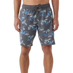 Hang Ten Mens 21 Inch Boardshorts - Men's Swim Trunks with Quick Dry Stretch Fabric and Pockets