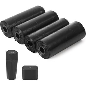 Car Trash Bags, Trash Bags for Car, Mini Trash Bags for Car (60-Pack), (Trash Can is not Included)