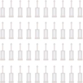 AEROPRO Tools 40 Pieces Paint Filter, Gravity Paint Gun Filter Strainer Disposable Fine Mesh Universal Size Fits Most HVLP LVLP Gravity Feed Spray Guns, Filter Particles in Paint Coatings