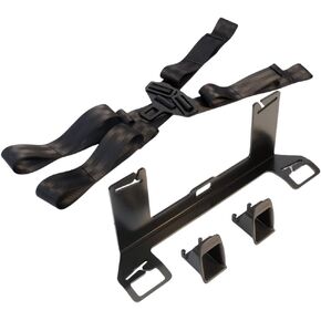 Car Seat Latch Anchor Hooks, Universal Child Safety Seat Belt Thicken Bracket Mount Base ISOFIX Latch Interface Mount Bracket Car Child Seat Restraint Mounting Kit Fitting ISOFIX Latch (Black)