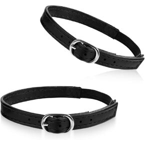 2pcs Shoe Straps, High Heel Anti-Slip Straps Detachable Shoe Strap Extender Replacement Ankle Straps for Women Girls Lady High Heels Holding Loose Heels