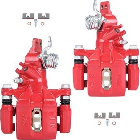 cciyu 19-B2068 19-B2069 Rear Left & Right Brake Calipers w/Bracket For Acura TSX 2004-2008,For Honda For Accord 1998-2007[Set of 2]