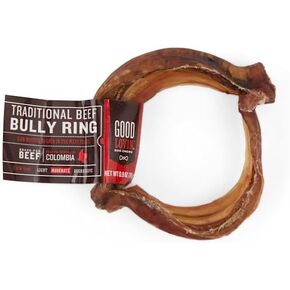 Good Lovin' Traditional Beef Bully Ring Dog Chews, 3.2 oz., Count of 3