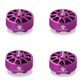 4PCS 1303 Brushless Motor RC Micro Motor for FPV UAV Drone Quadcopter Multicopters Toothpick Drone (5000KV, Purple)