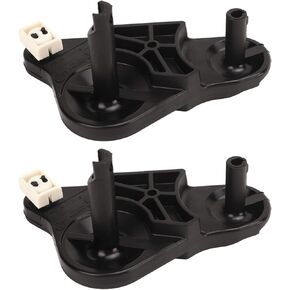 Front Gear Shift Linkage Lever Bracket, 2 Pcs Front Gear Shift Linkage Lever Bracket 6R0711202 Gearshift Cable Link End Mount Replacement for