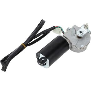 Motoforti Windshield Wiper Motor Car Front Windscreen Wiper Motor Replacement for Jeep CJ5 CJ7 1976-1982 No.5453956/5763696 3 Pin