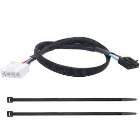 Trailer Brake Controller Harness Plug-in Wiring Adapter, Compatible with Select 1995-2009 Dodge RAM 1500/2500/3500, Dakota, Durango, Chrysler Aspen