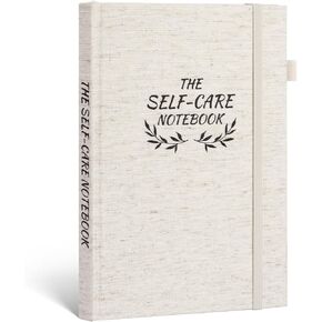 Self-Care Journal, Mental Health Journal for Women, 120 Days Reflection Journal with Prompts, Self Care Planner for Gratitude, Mindfulness & Wellness, 5.7"x8.3", Beige