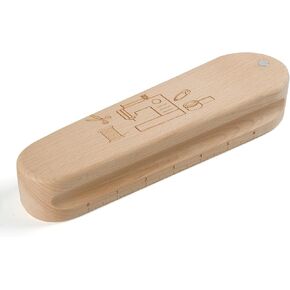 FMTYAOIU Hardwood Tailors Clappers with Magnetic Pin Cushion, Wooden Tailors Clapper for Sewing, Quilting, Ironing