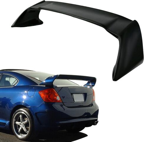 SCITOO ABS Black Rear Trunk Spoiler Wing Exterior Accessories Styling Kits Replacement for 2006-2015 for Honda Civic in Saudi Arabia