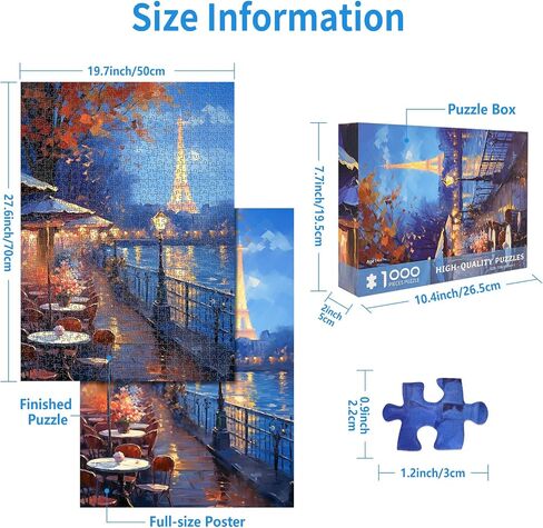 Christmas Puzzles 1000 Pieces, Aurora Christmas Eve Christmas Puzzle, Aurora Scene Christmas Puzzles, Christmas Puzzles for Adults 1000 Piece Puzzle for Adults Christmas, Christmas Jigsaw Puzzles in Saudi Arabia