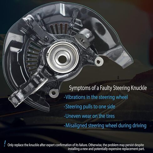 مجموعة محمل محور عجلة مفصل القيادة للركاب الأمامي الأيمن متوافق مع هايلاندر FWD 2008-2017 RX350 2010-2015 RX450h 2010-2015 698-432 in Kuwait