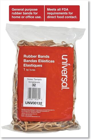 Universal 00132 32-Size Rubber Bands (1lb Pack) in Saudi Arabia