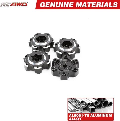 RCAWD for Pro-Line 1/10 6x30 إلى 12 مللي متر محولات سداسية لعجلة الألومنيوم (ضيقة) ترقيات الأجزاء #PRO633700 in Saudi Arabia