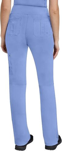طقم فرك نسائي من Healing Hands مع إغلاق سريع عند خط العنق 2152 Tori Pant مع قماش مطاطي في اتجاهين - 9133، Ceil - L Top / L Petite Pant in Saudi Arabia