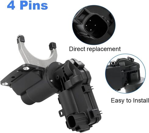 Front Axle Actuator Fork Disconnect Compatible with Dodge Ram 2500 3500 4.7L 5.7L 6.4L 6.7L V8 L6 2013 2014 2015 2016 2017 2018 Replacement for 600-487 68216944AA 68216944AB in Saudi Arabia