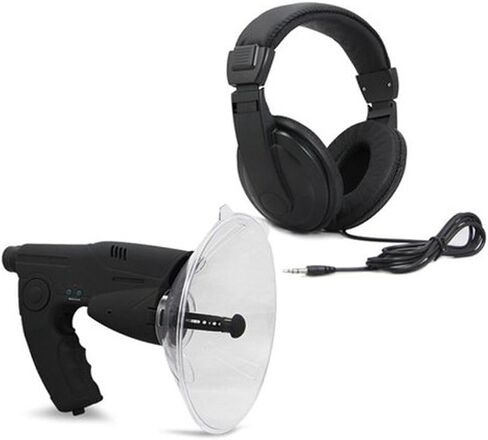 Extreme Sound Amplifier Spy Ear Bionic Listening Device Nature Observing Record in Saudi Arabia