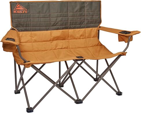 كرسي تخييم مزدوج خارجي من Kelty Loveseat، تخييم لشخصين، مهرجان، مقعد حفلة موسيقية، تم تحديثه لعام 2022 in Kuwait