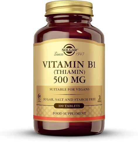 SOLGAR Vitamin B1 (Thiamin) 500 mg in Saudi Arabia