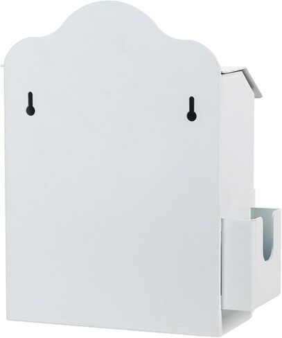 MyGift Metal Suggestion Box, Classic Matte Gray Wall Mounted or Tabletop Comment Box with Lock, Keys, Paper Sheet and Pen Holder Slots in Saudi Arabia