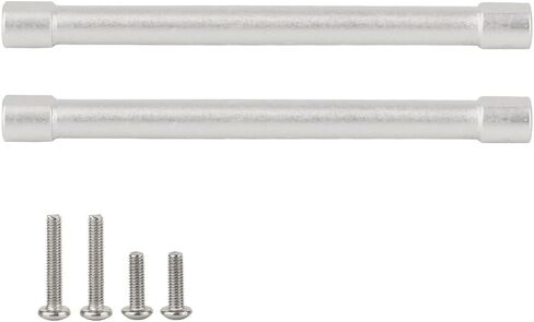 Metal Aluminum Alloy Gearbox and Motor Mount Connector Post Rod for 1/10 RC Crawler Axial SCX10 PRO Upgrade Parts (Silver) in Saudi Arabia