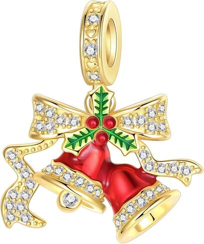 925 Sterling Silver Charms Halloween Charm Christmas Charm fits Bracelets Necklace Pendant Bead Charms Jewelry Gift for Women Family Friends in Kuwait