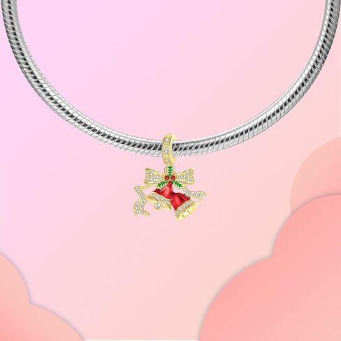 925 Sterling Silver Charms Halloween Charm Christmas Charm fits Bracelets Necklace Pendant Bead Charms Jewelry Gift for Women Family Friends in Kuwait