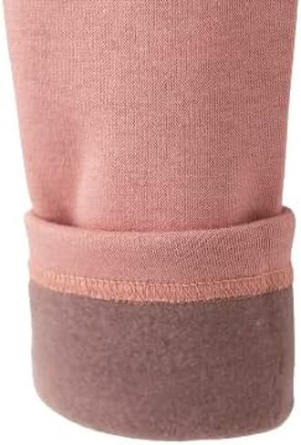 Ozkiz Toddler Fleece Pants Lined Leggings for Girls Beige in Saudi Arabia
