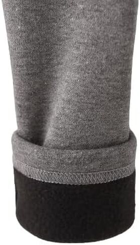 Ozkiz Toddler Fleece Pants Lined Leggings for Girls Beige in Saudi Arabia