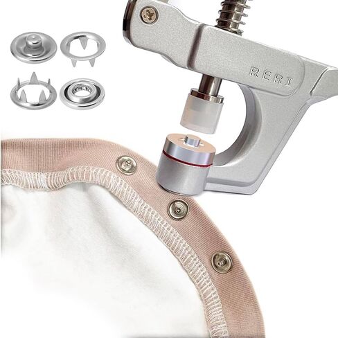 Metal Snaps with Fastener Pliers Press Tool Kit Jersey Buttons Snaps 9.5mm for DIY, Sewing and Crafting in Saudi Arabia