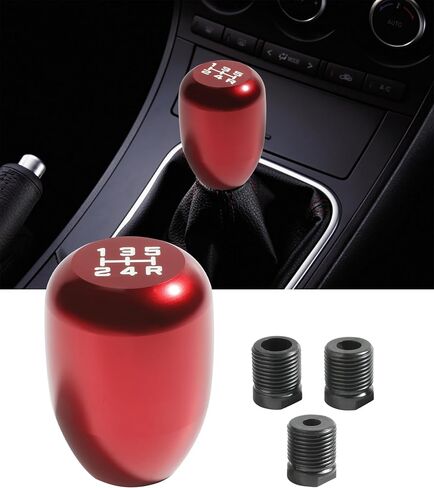 Shift Knob,Car Accessories Shifter Knobs,Gear Shift Knob,Shift Knobs,Stick Shift Knob,5 Speed Shift Knobs,Manual Shift KnobSuitable for Cars,Trucks,RV and Other General Models (Black) in Saudi Arabia