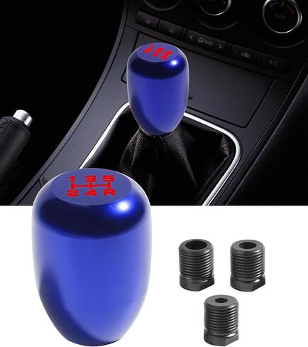 Shift Knob,Car Accessories Shifter Knobs,Gear Shift Knob,Shift Knobs,Stick Shift Knob,5 Speed Shift Knobs,Manual Shift KnobSuitable for Cars,Trucks,RV and Other General Models (Black) in Saudi Arabia