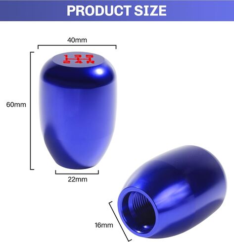 Shift Knob,Car Accessories Shifter Knobs,Gear Shift Knob,Shift Knobs,Stick Shift Knob,5 Speed Shift Knobs,Manual Shift KnobSuitable for Cars,Trucks,RV and Other General Models (Black) in Saudi Arabia