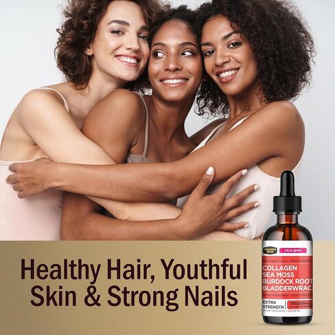 Collagen Mojo Liquid Collagen Peptides with Ashwagandha, Elderberry & L-Theanine. High Potency and Absorption Formula. Hair, Skin, Nail + Joint Support. Stress Relief & Boost Immunity 2 Oz. in Saudi Arabia