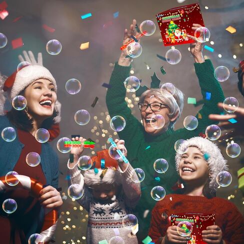 Christmas Mini Bubbles Wand Party Favors for Toddlers 20 Pack, Christmas Goodie Bags Stocking Stuffers Fillers for Kids, Small School Classroom Prizes Treats Toys Gifts Trinkets for Students in Kuwait